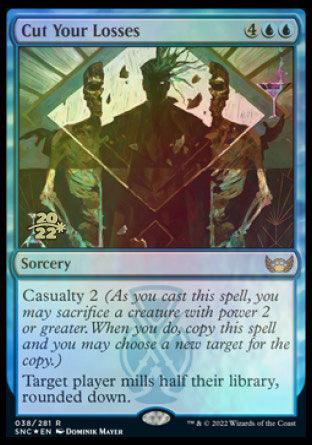 Cut Your Losses [Streets of New Capenna Prerelease Promos] - Rocket TCG