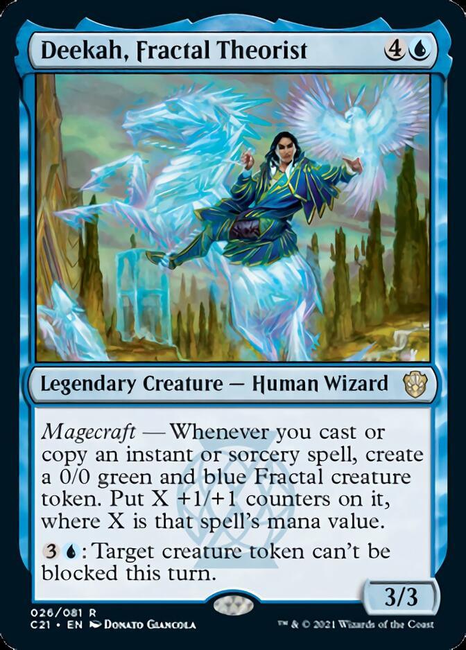 Deekah, Fractal Theorist [Commander 2021] - Rocket TCG