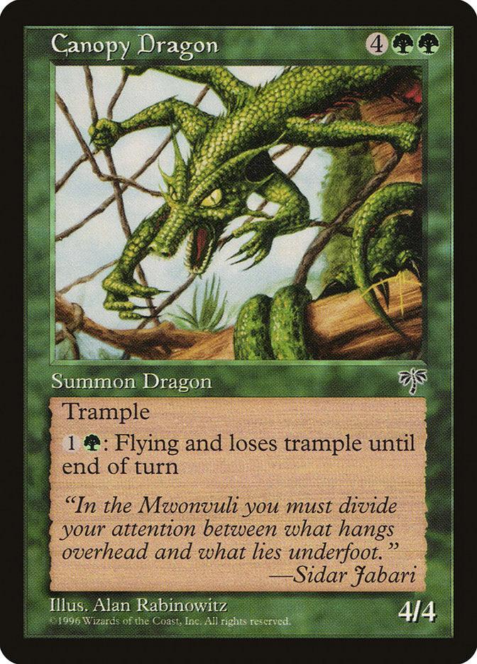 Canopy Dragon [Mirage] - Rocket TCG