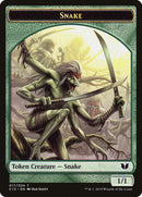 Beast // Snake (017) Double-Sided Token [Commander 2015 Tokens] - Rocket TCG