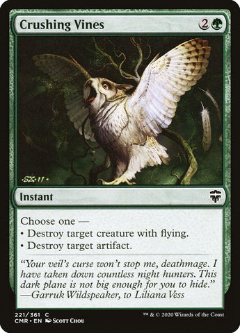 Crushing Vines [Commander Legends] - Rocket TCG