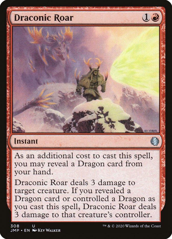 Draconic Roar [Jumpstart] - Rocket TCG