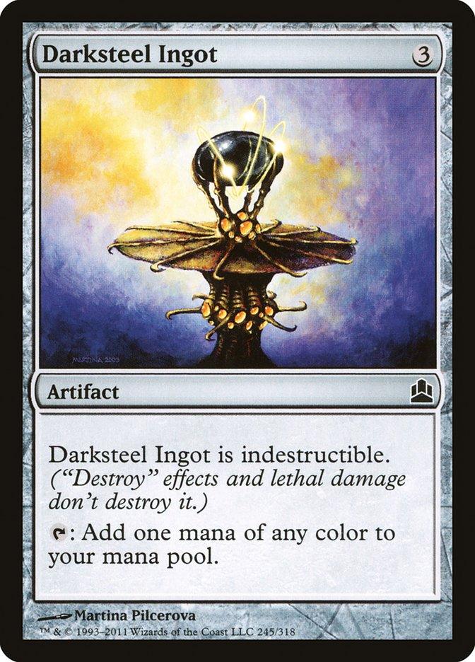 Darksteel Ingot [Commander 2011] - Rocket TCG