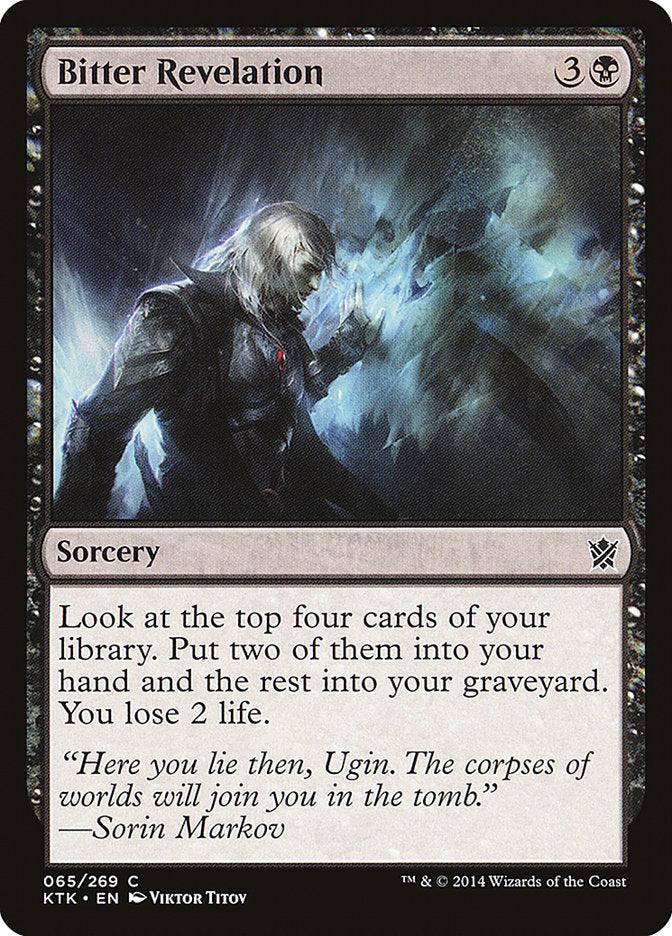 Bitter Revelation [Khans of Tarkir] - Rocket TCG