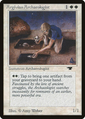 Argivian Archaeologist [Antiquities] - Rocket TCG