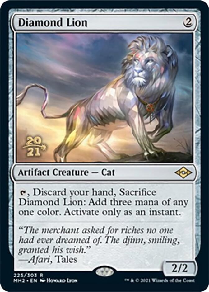 Diamond Lion [Modern Horizons 2 Prerelease Promos] - Rocket TCG