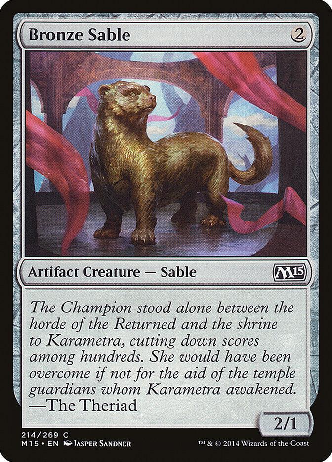 Bronze Sable [Magic 2015] - Rocket TCG