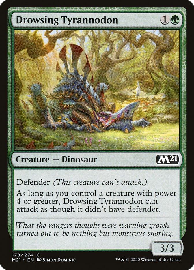 Drowsing Tyrannodon [Core Set 2021] - Rocket TCG
