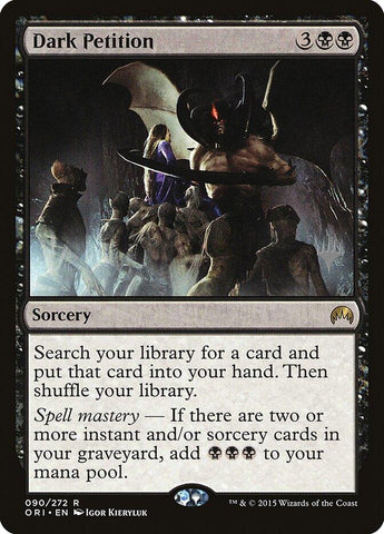 Dark Petition (Promo Pack) [Kaldheim Promos] - Rocket TCG