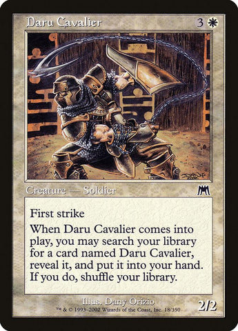 Daru Cavalier [Onslaught] - Rocket TCG
