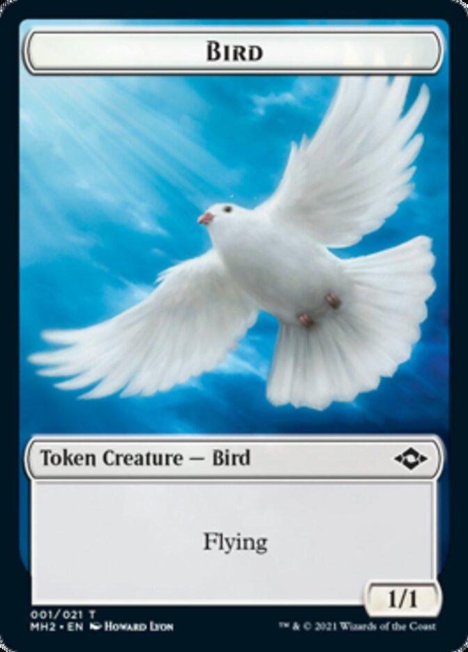 Bird Token // Food Token (17) [Modern Horizons 2 Tokens] - Rocket TCG