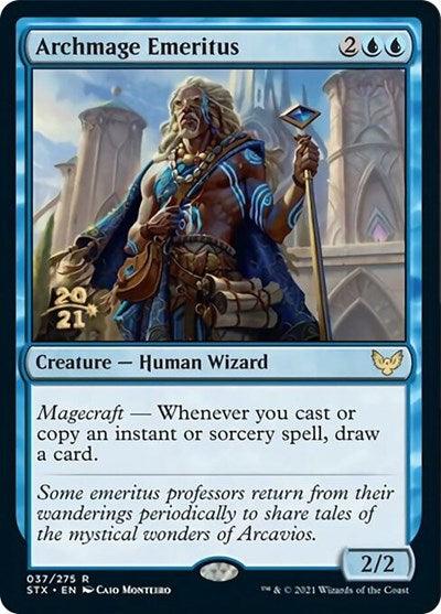 Archmage Emeritus [Strixhaven: School of Mages Prerelease Promos] - Rocket TCG