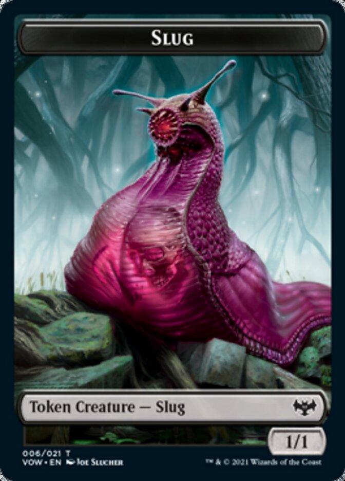 Blood // Slug Double-sided Token [Innistrad: Crimson Vow Tokens] - Rocket TCG