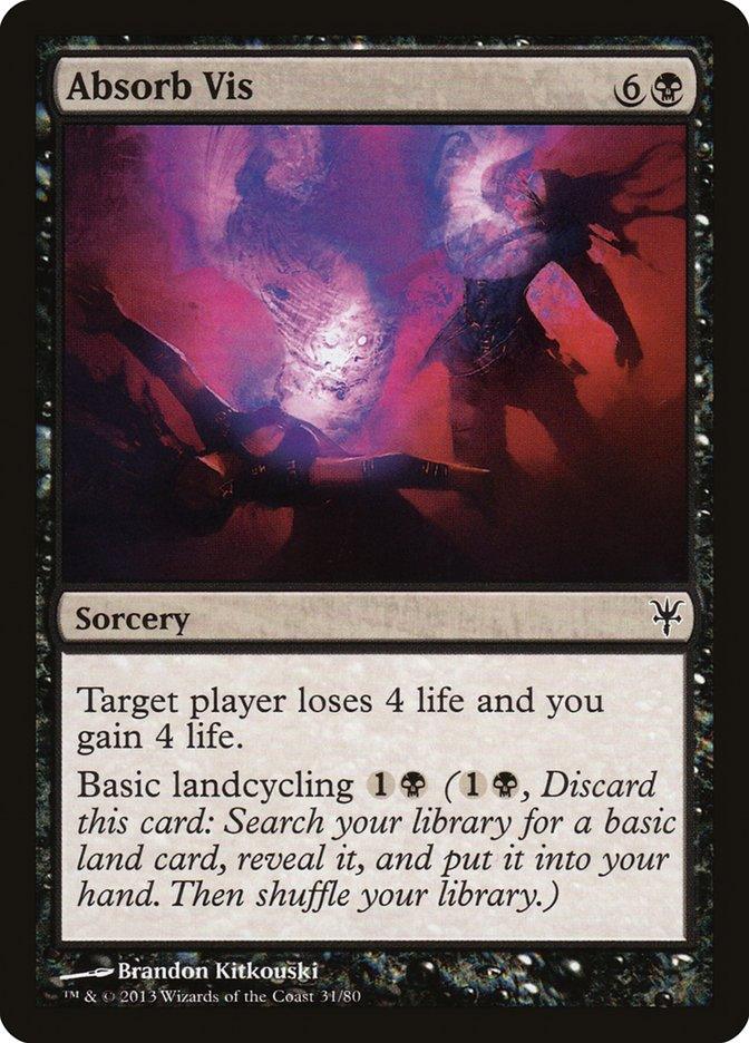 Absorb Vis [Duel Decks: Sorin vs. Tibalt] - Rocket TCG