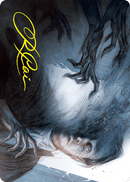 Dread Fugue Art Card (Gold-Stamped Signature) [Innistrad: Crimson Vow Art Series] - Rocket TCG