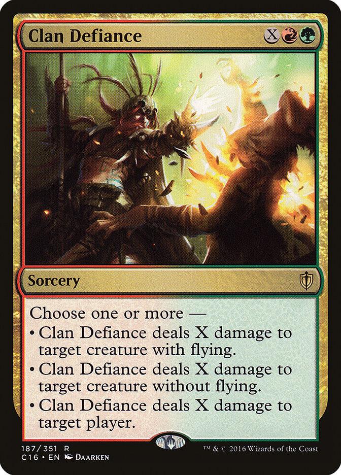 Clan Defiance [Commander 2016] - Rocket TCG