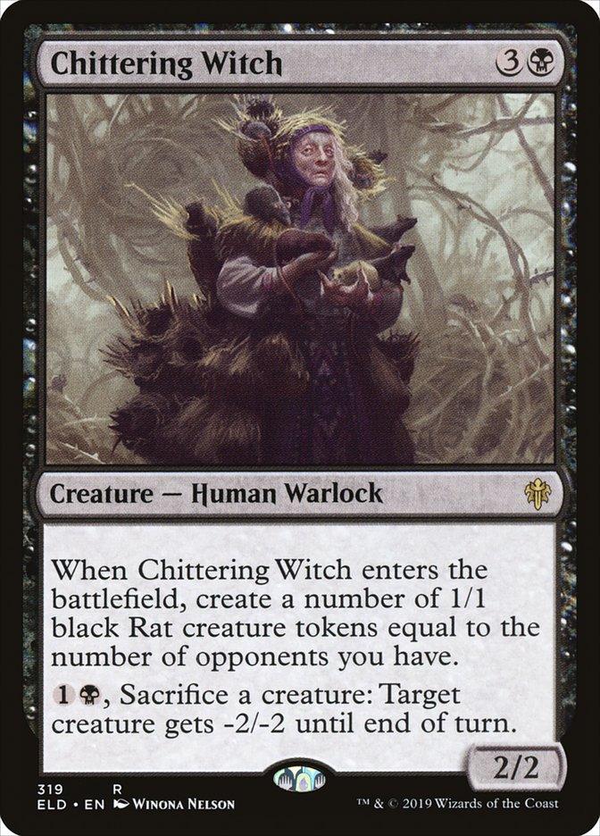 Chittering Witch [Throne of Eldraine] - Rocket TCG