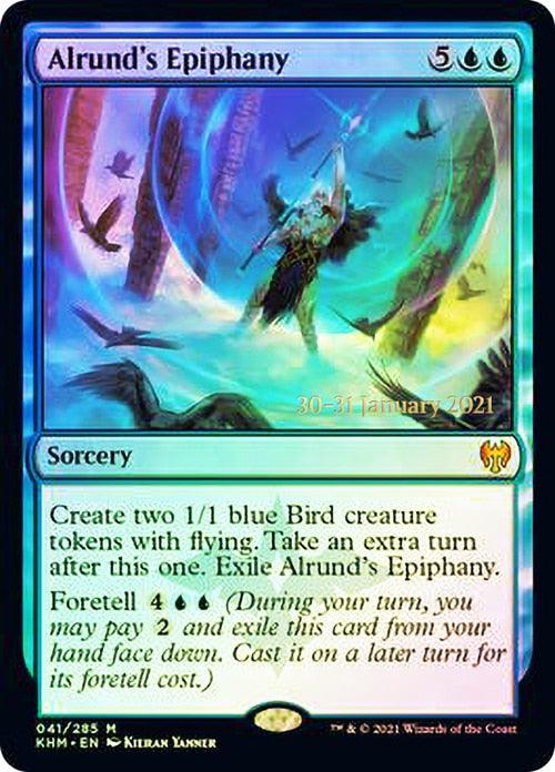 Alrund's Epiphany [Kaldheim Prerelease Promos] - Rocket TCG
