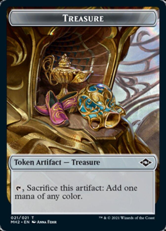 Bird Token // Treasure Token (21) [Modern Horizons 2 Tokens] - Rocket TCG