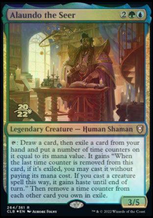 Alaundo the Seer [Commander Legends: Battle for Baldur's Gate Prerelease Promos] - Rocket TCG