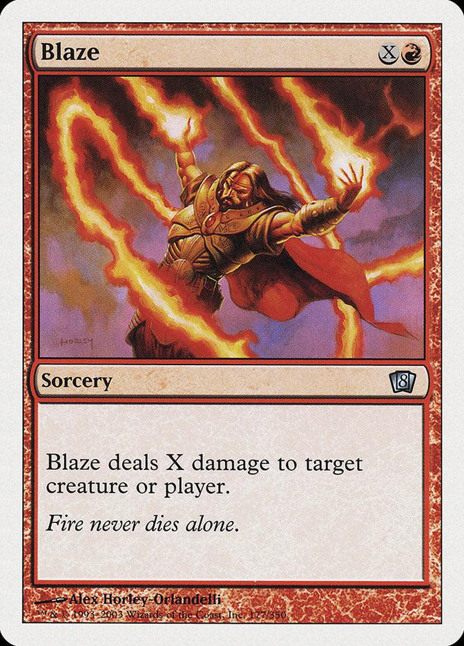 Blaze [Eighth Edition] - Rocket TCG