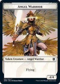 Angel Warrior // Copy Double-sided Token [Zendikar Rising Tokens] - Rocket TCG