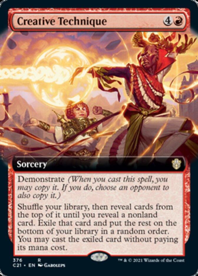 Creative Technique (Extended Art) [Commander 2021] - Rocket TCG