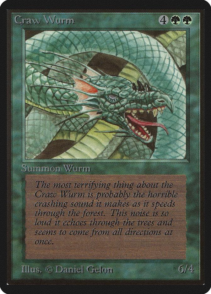 Craw Wurm [Beta Edition] - Rocket TCG