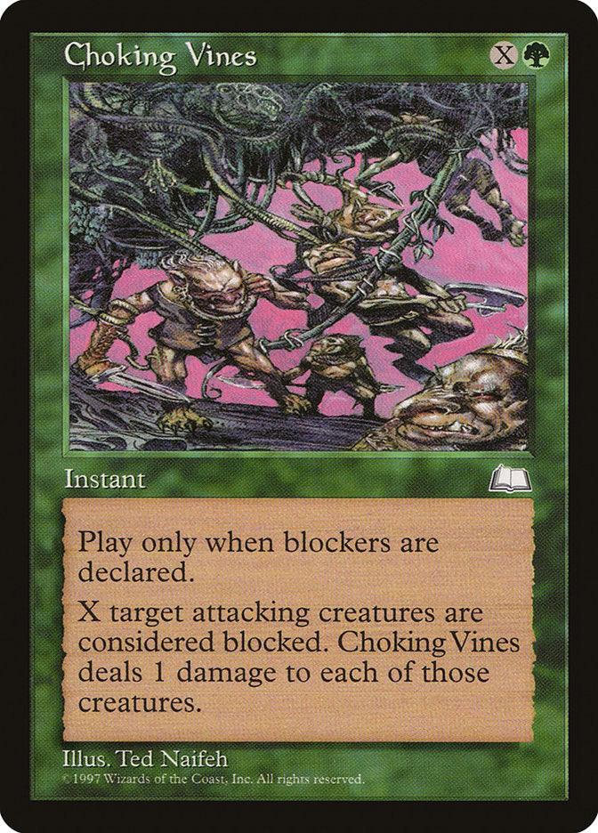Choking Vines [Weatherlight] - Rocket TCG