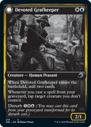 Devoted Grafkeeper // Departed Soulkeeper [Innistrad: Double Feature] - Rocket TCG