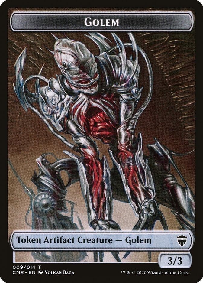 Copy (013) // Golem Token [Commander Legends Tokens] - Rocket TCG
