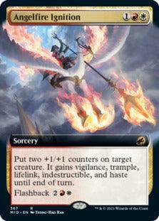 Angelfire Ignition (Extended Art) [Innistrad: Midnight Hunt] - Rocket TCG