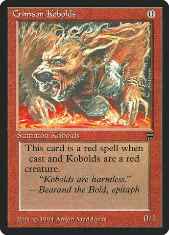 Crimson Kobolds [Legends] - Rocket TCG