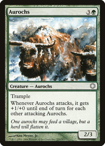 Aurochs [Coldsnap Theme Decks] - Rocket TCG