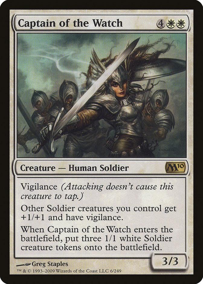 Captain of the Watch [Magic 2010] - Rocket TCG