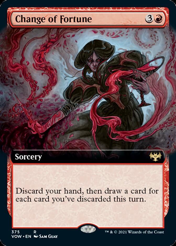 Change of Fortune (Extended Art) [Innistrad: Crimson Vow] - Rocket TCG