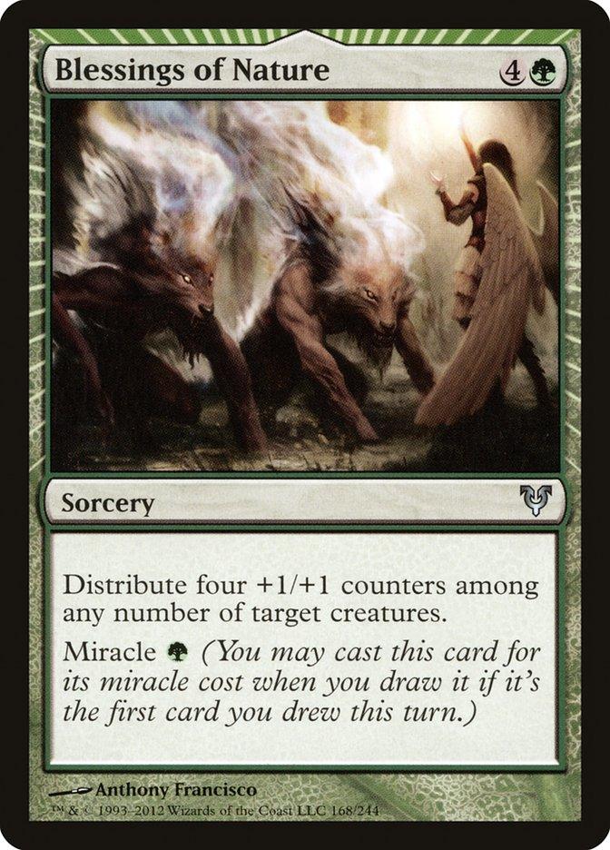Blessings of Nature [Avacyn Restored] - Rocket TCG