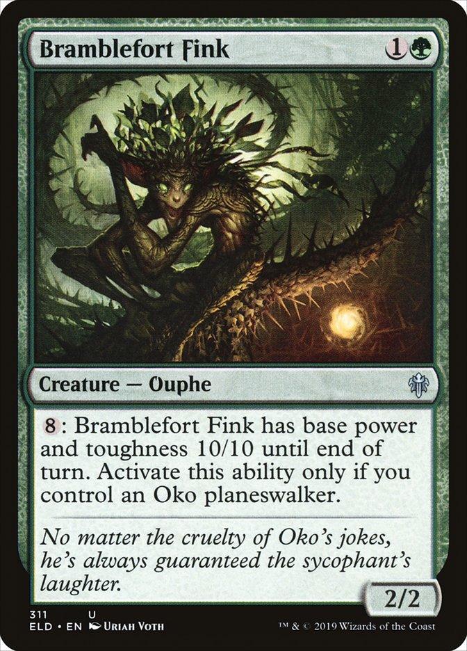 Bramblefort Fink [Throne of Eldraine] - Rocket TCG