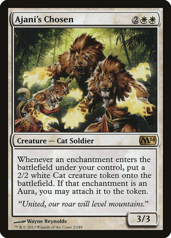 Ajani's Chosen [Magic 2014] - Rocket TCG