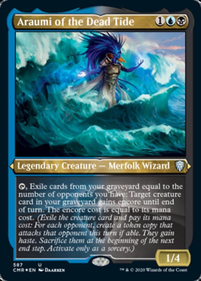 Araumi of the Dead Tide (Etched) [Commander Legends] - Rocket TCG
