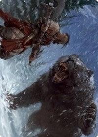 Blizzard Brawl Art Card [Kaldheim Art Series] - Rocket TCG