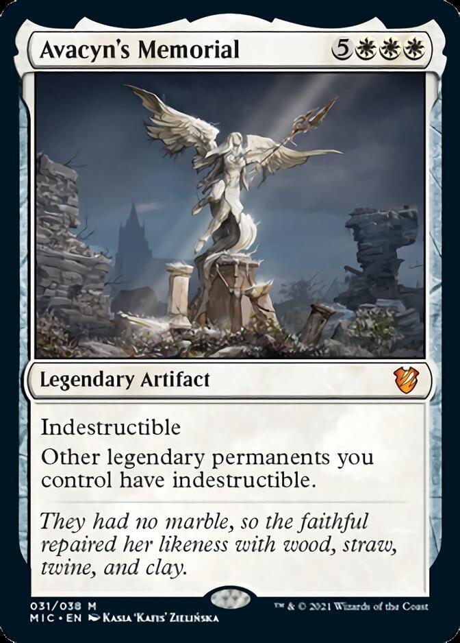 Avacyn's Memorial [Innistrad: Midnight Hunt Commander] - Rocket TCG