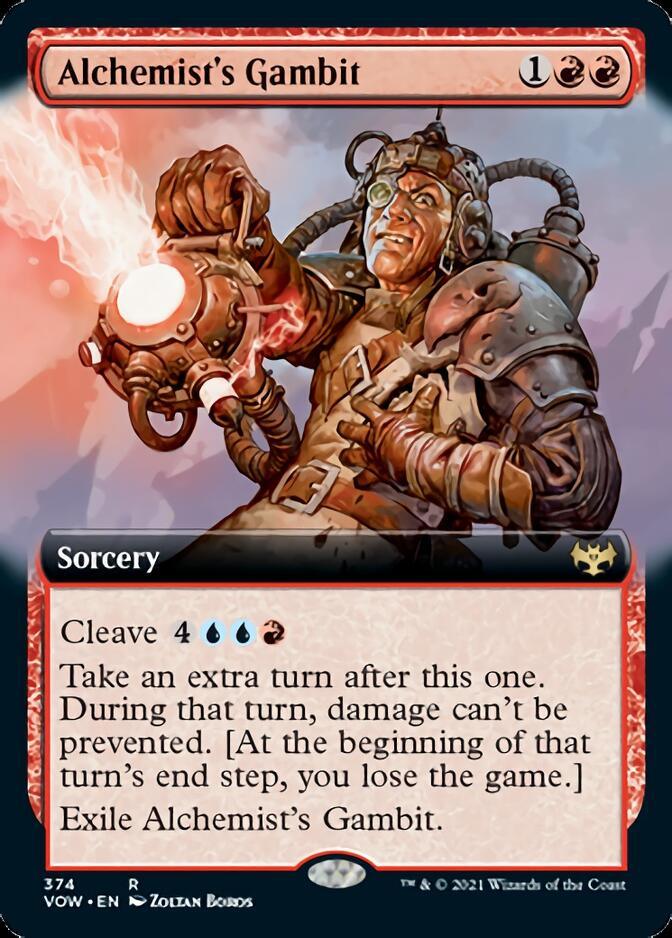 Alchemist's Gambit (Extended Art) [Innistrad: Crimson Vow] - Rocket TCG