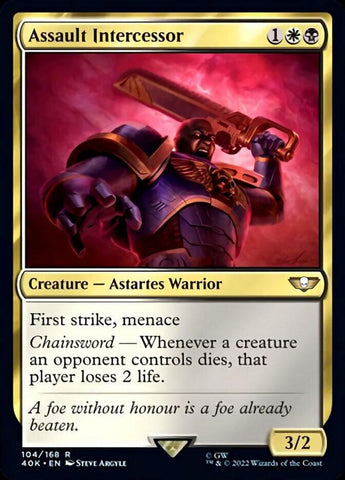 Assault Intercessor [Universes Beyond: Warhammer 40,000] - Rocket TCG