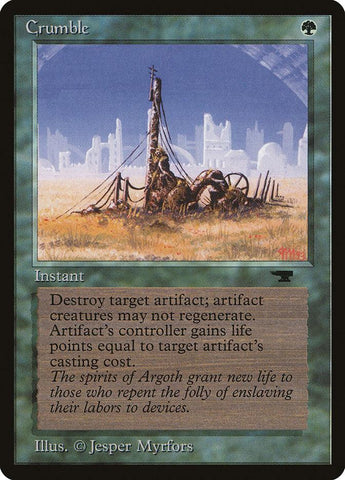 Crumble [Antiquities] - Rocket TCG