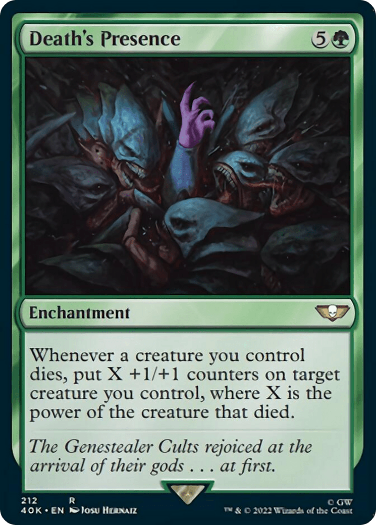 Death's Presence [Universes Beyond: Warhammer 40,000] - Rocket TCG