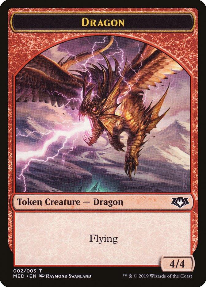 Dragon Token [Mythic Edition Tokens] - Rocket TCG