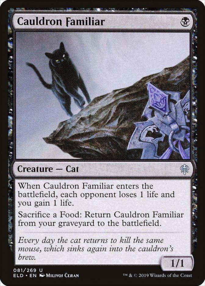 Cauldron Familiar [Throne of Eldraine] - Rocket TCG