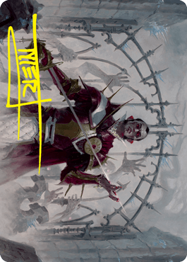 Cemetery Gatekeeper Art Card (Gold-Stamped Signature) [Innistrad: Crimson Vow Art Series] - Rocket TCG