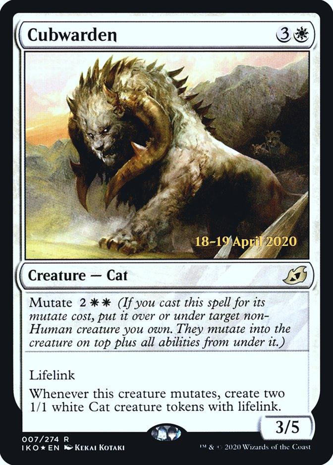 Cubwarden [Ikoria: Lair of Behemoths Prerelease Promos] - Rocket TCG